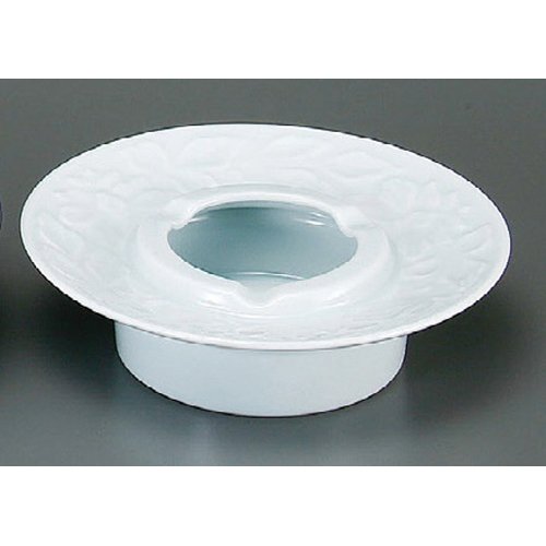 Amazon.co.jp: 灰皿 青磁唐草 5.0灰皿 [155 x 45mm] 和食器 たばこ